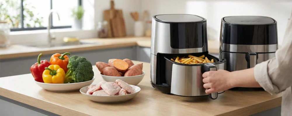 Illustration de Les critères essentiels pour choisir votre air fryer pour choisir un air fryer