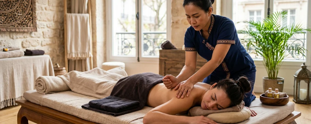 Massage thaï à Paris : types de massages et bienfaits, tout savoir sur massage thaï Paris